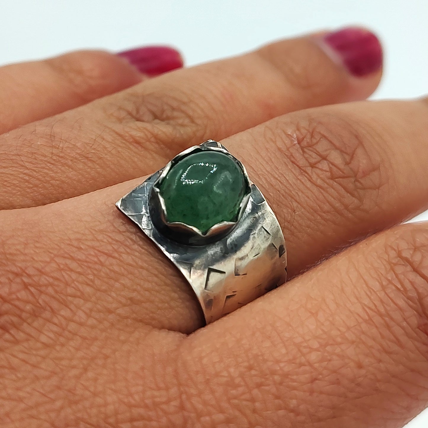 Adjustable Gemstone Rings