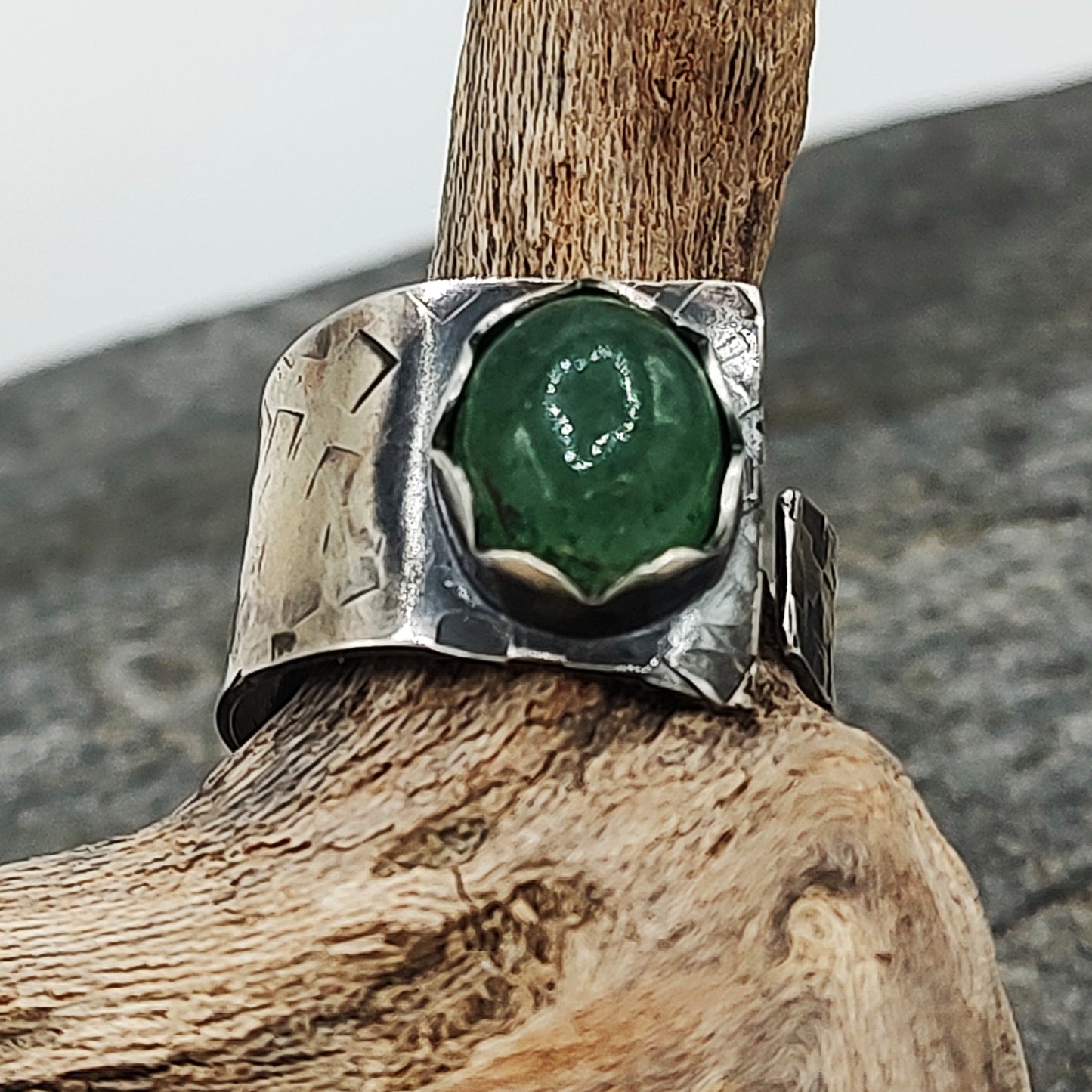 Adjustable Gemstone Rings