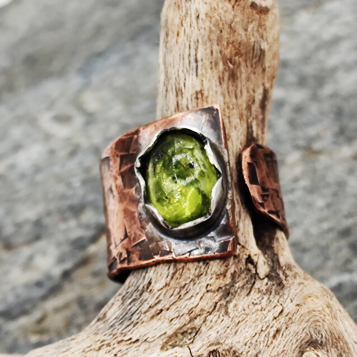 Adjustable Gemstone Rings